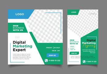 Digital Marketing Agency Social Media Banner	