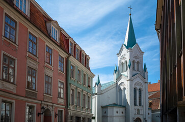Riga, the capital of Latvia