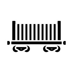 Railway Cargo Container Icon