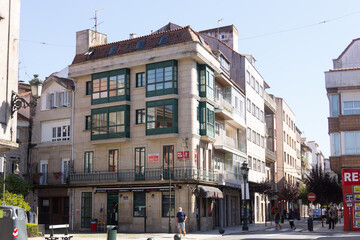 Fototapeta premium Redondela, the way Camino de Santiago, Spain