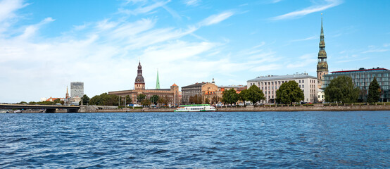 Riga, the capital of Latvia