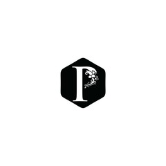 P Letter Initial Logo Vector