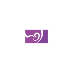Baby Fetus Pregnant Purple Logo Vector