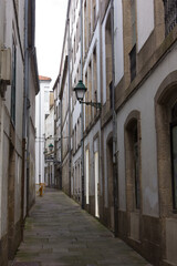 Fototapeta na wymiar Views of the town of Padrón, Pontevedra, Galicia, Spain.