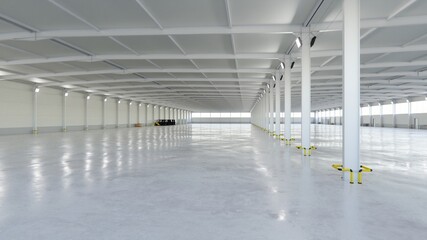 Obraz premium Warehouse Interior 5c