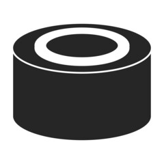 Cap bottle vector icon.Black vector icon isolated on white background cap bottle.