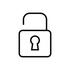 Unlock icon