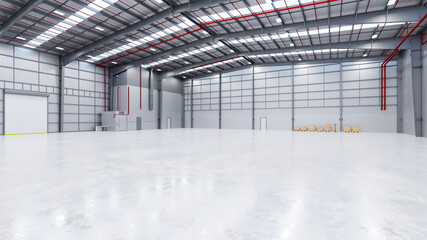 Industrial Warehouse Interior 13