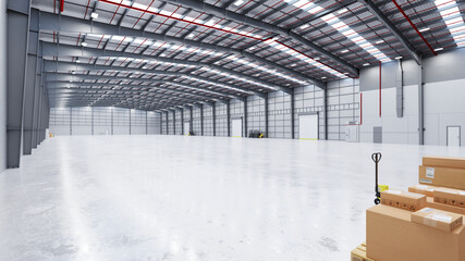 Industrial Warehouse Interior 13