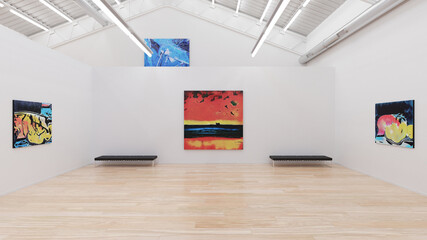 Art Museum Gallery Interior 7