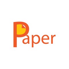 Paper icon logo vector