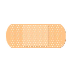 Bandage vector cartoon icon. Vector illustration bandage on white background. Isolated cartoon illustration icon of band .