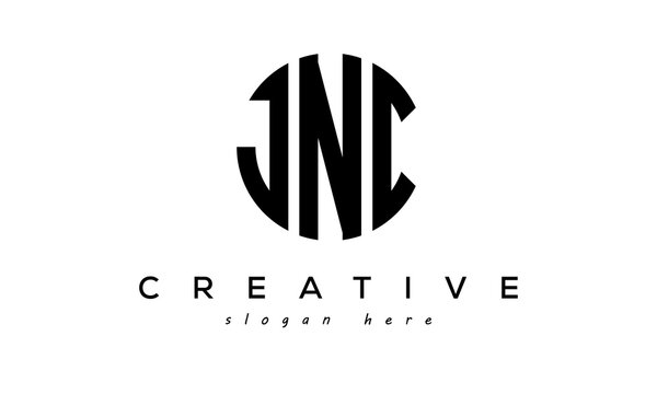 JNC letter logo design on white background. JNC creative initials circle  logo concept. JNC letter design. 16184795 Vector Art at Vecteezy