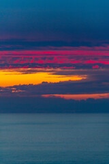 Atardecer en el Puerto de la Cruz, isla de Tenerife