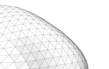 abstract architecture 3d design digital drawing