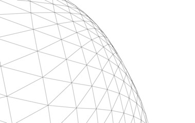 abstract architecture 3d design digital drawing