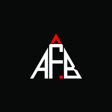 AFB letter logo creative design. AFB unique design

