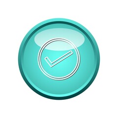 check icon graphic vector design