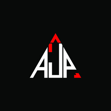 AJP letter logo creative design. AJP unique design
