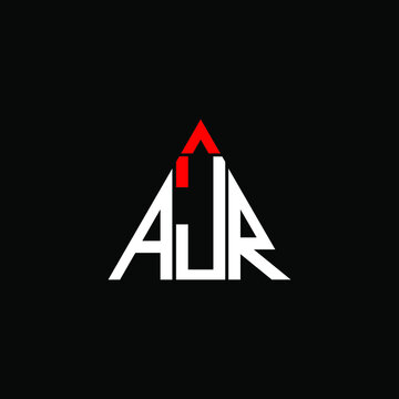 AJR letter logo creative design. AJR unique design
