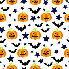 halloween themed vector pattern design