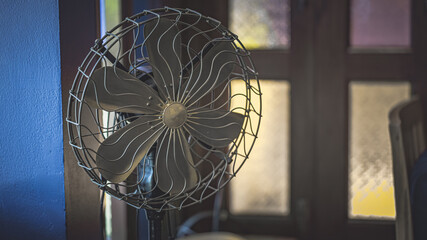 Old Rusty Metal Fan Collection
