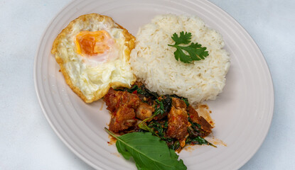 Thai food mixed selections