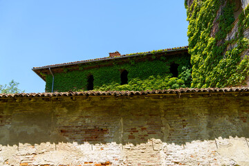 Historic castle of Castelnuovo Bormida, Piedmont, Italy