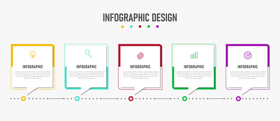 Infographic design element template