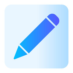 pencil gradient icon