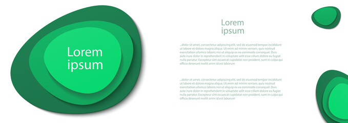 Vector flyer template. Futuristic background with copy space for inspirational and encouraging thoughts