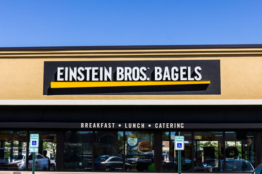 Einstein Bros. Bagels Quick-Casual Restaurant.