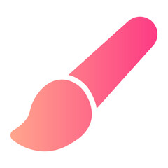 paint brush gradient icon