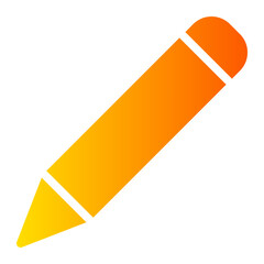 pencil gradient icon