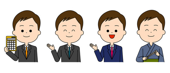 動きのあるいろいろな職業