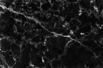 Black gray marble texture background with high resolution, counter top view of natural tiles stone in seamless glitter pattern and luxurious.