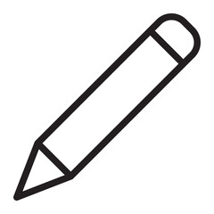 pencil line icon