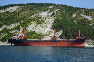 ship "Rio" in the port