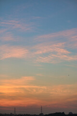 “Clouds come floating into my life, no longer to carry rain or usher storm, but to add color to my sunset sky.”