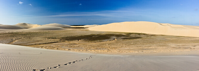 Sand dune, Parnaíba-Delta, Panorama, route of emotions, Brazil