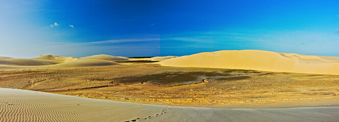 Sand dune, Parnaíba-Delta, route of emotions, Brazil