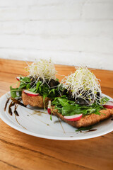 Brunch 
healthy breakfast