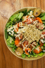 Salad food healthy lifestyle