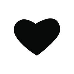 Vintage heart icon vector set. love illustration sign collection. romance symbol.