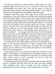 Obraz premium Page with part of literary composition for reading via ebook, illustration