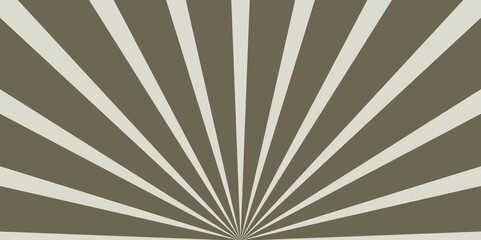 sunburst in vintage style, Abstract background, sun ray comic book background, sunset retro design