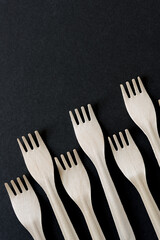 wooden forks