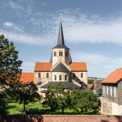 Fototapeta premium Choransicht St. Godehard Hildesheim