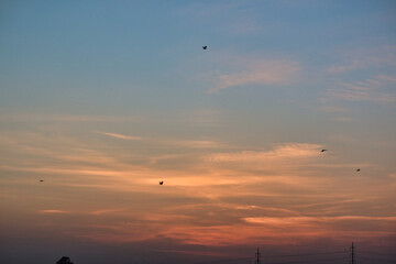 &ldquo;Clouds come floating into my life, no longer to carry rain or usher storm, but to add color to my sunset sky.&rdquo;