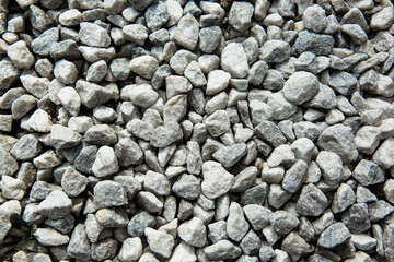 background texture of gray stones close-up soft focus